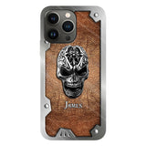Cool Skull - Personalized Skull Full Print Phone Case