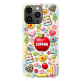 Best Teacher Ever - Personalized Teacher Full Print Phone Case & Phone Grip