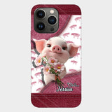 Love Pig - Personalized Pig Lover Full Print Phone Case