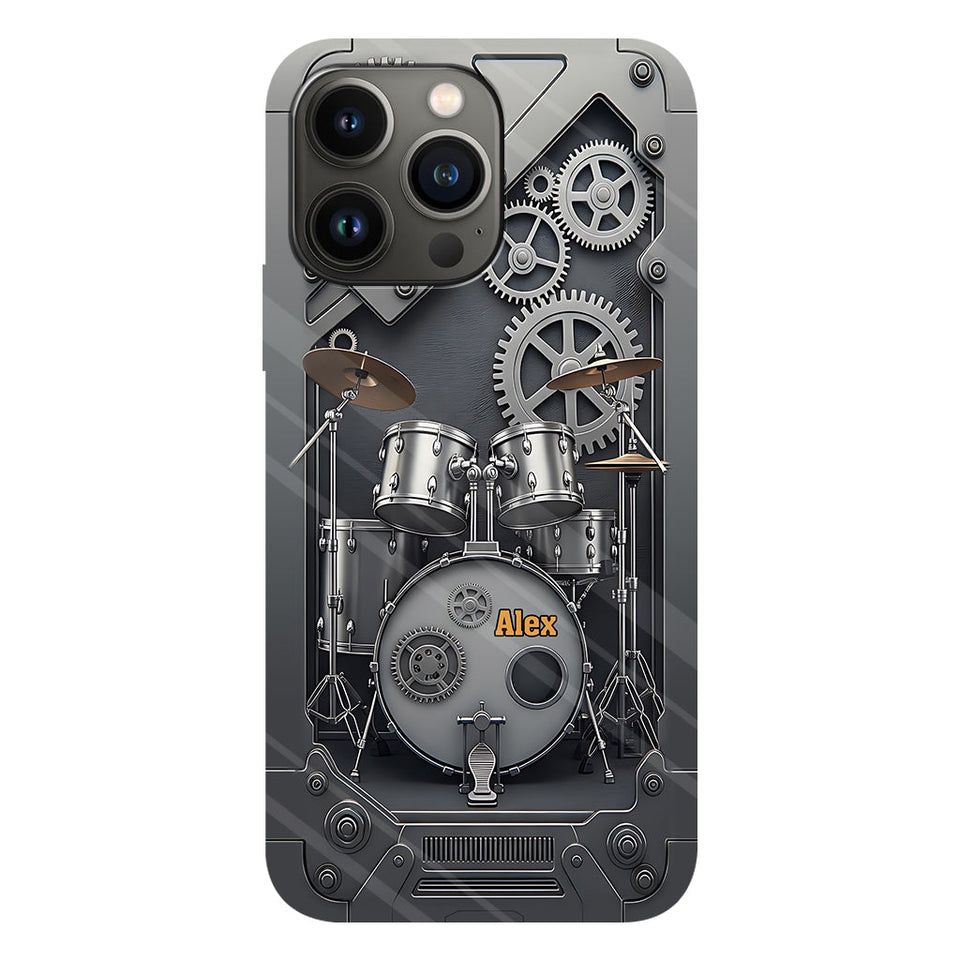 Drummer Life - Personalized Drummer Full Print Phone Case