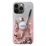 Love Golf - Personalized Golf Full Print Phone Case