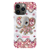 Just A Girl Who Loves Elephants - Personalized Elephant Full Print Phone Case