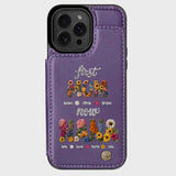 First Mom Now Grandma - Personalized Grandma Wallet Phone Case