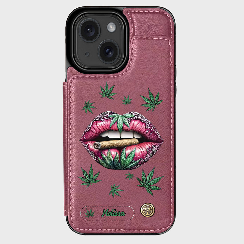 Get High - Personalized Weed Wallet Phone Case