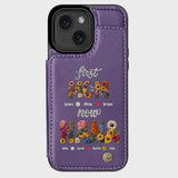 First Mom Now Grandma - Personalized Grandma Wallet Phone Case