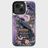 Dark Academia Book Reader - Personalized Book Foldable Wallet Phone Case
