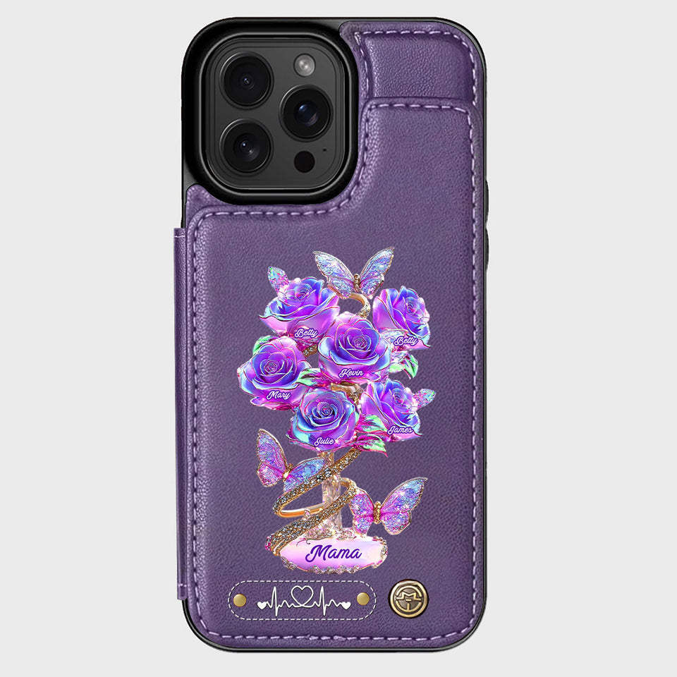 Best Mom Ever - Personalized Mother Wallet Phone Case