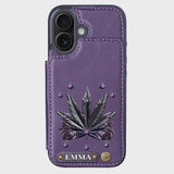 Beautiful Marijuanas - Personalized Weed Wallet Phone Case