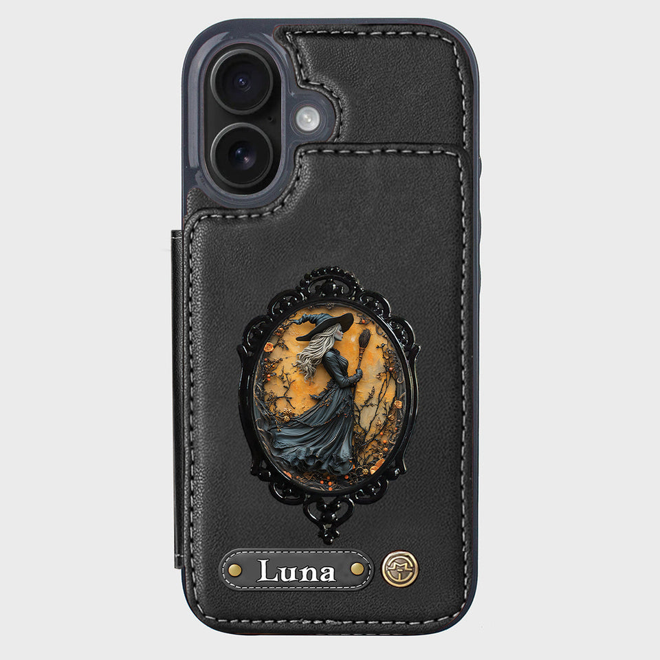 Beautiful Witches - Personalized Witch Wallet Phone Case