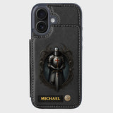 Knight Of God - Personalized Christian Wallet Phone Case
