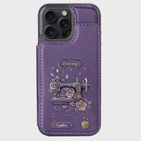 Love Sewing - Personalized Sewing Wallet Phone Case