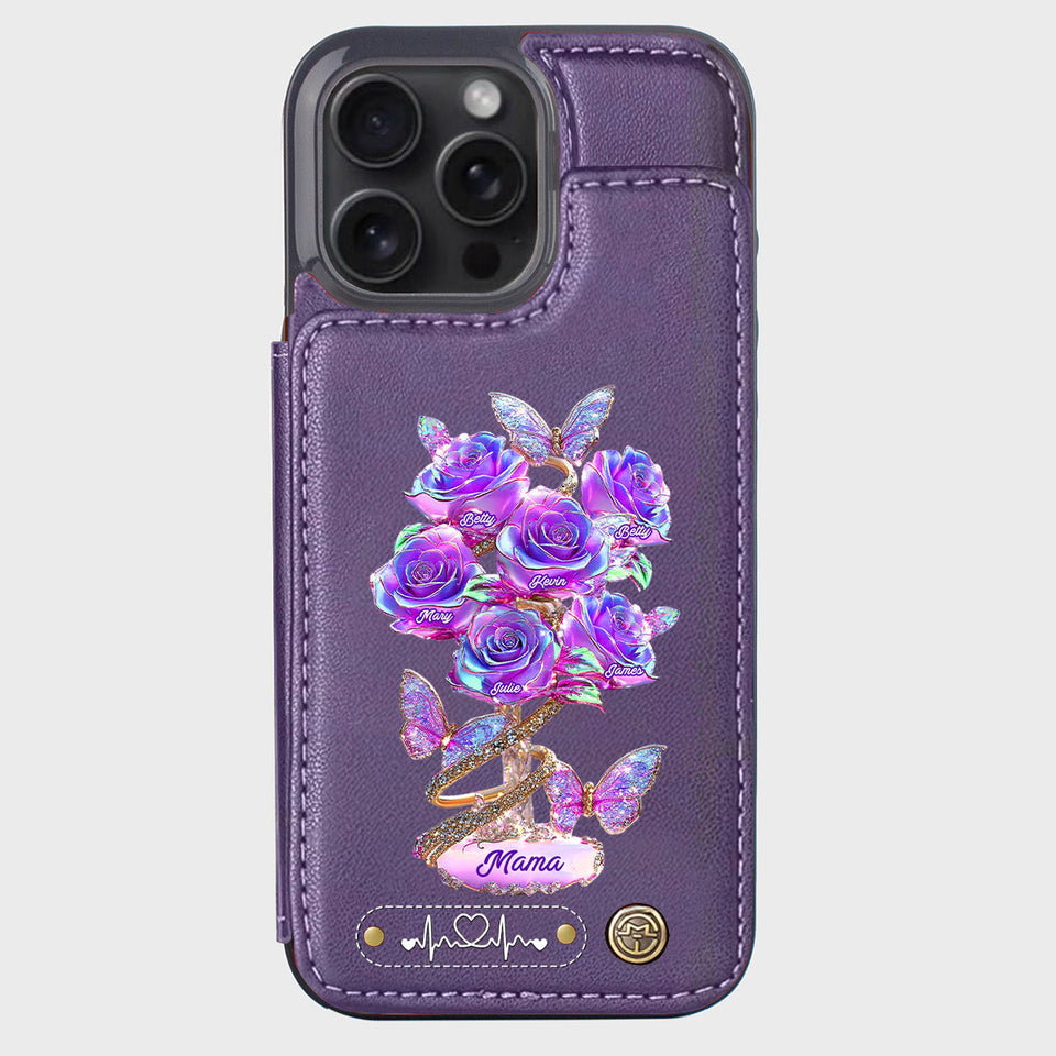 Best Mom Ever - Personalized Mother Wallet Phone Case