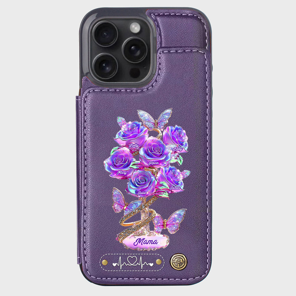 Best Mom Ever - Personalized Mother Wallet Phone Case