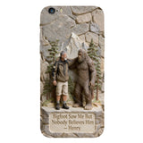 Bigfoot Saw Me But Nobody Believes Him - Personalized Hiking Full Print Phone Case