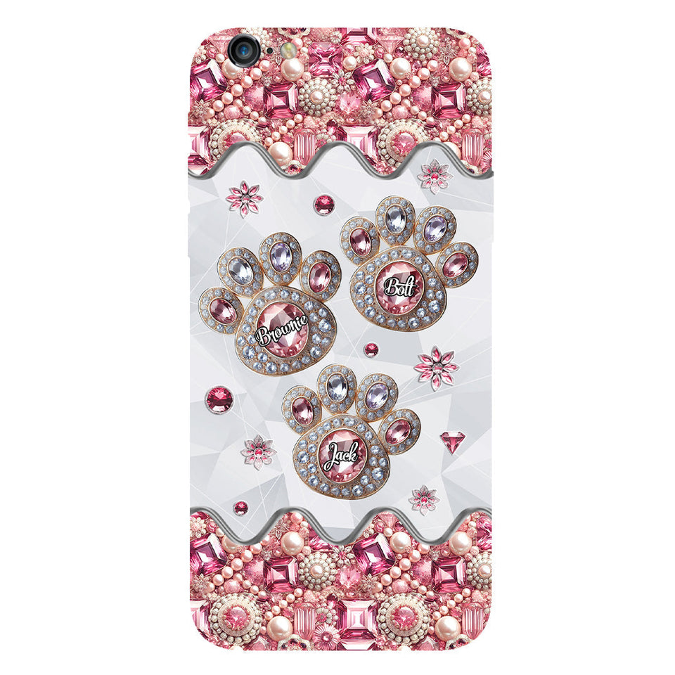 Life Is Better With My Dogs - Personalized Dog Full Print Phone Case
