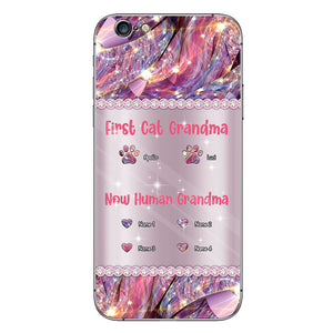Cat Grandma Human - Personalized Mother's Day Phone Case