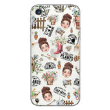 I Did Gardening Since Birth - Personalized Gardening Clear Phone Case