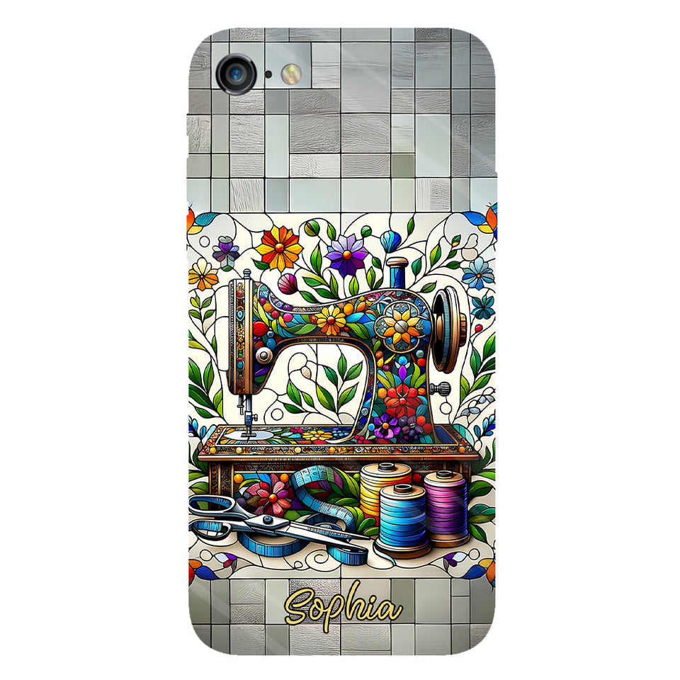 Love Sewing - Personalized Sewing Full Print Phone Case
