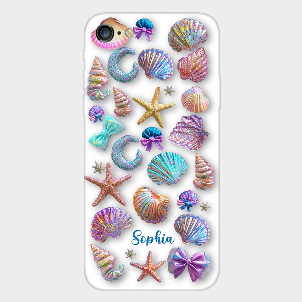 Salty Lil' Beach - Personalized Sea Lover Full Print Phone Case