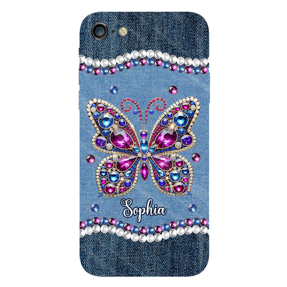 Beautiful Butterly - Personalized Butterfly Full Print Phone Case