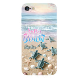 Salty Lil Beach - Personalized Sea Lover Full Print Phone Case