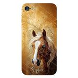 Love Horses - Personalized Horse Full Print Phone Case