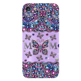 Mom And Children Butterflies - Personalized Mother Full Print Phone Case