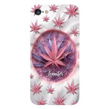 High Life - Personalized Weed Full Print Phone Case
