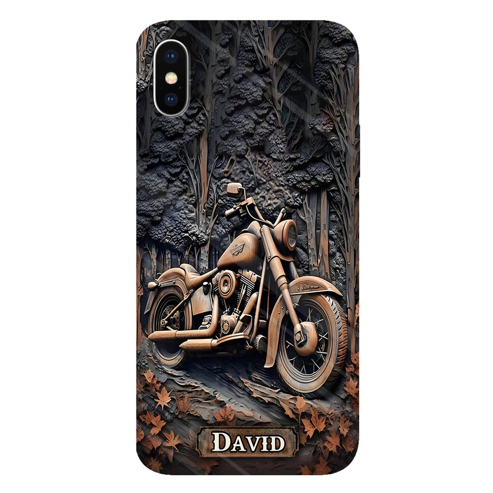 Time To Ride - Personalized Biker Full Print Phone Case