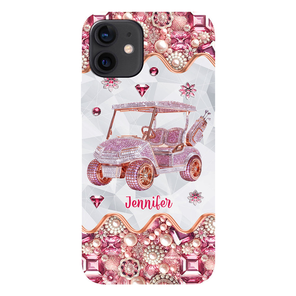Goft Cart - Personalized Golf Full Print Phone Case