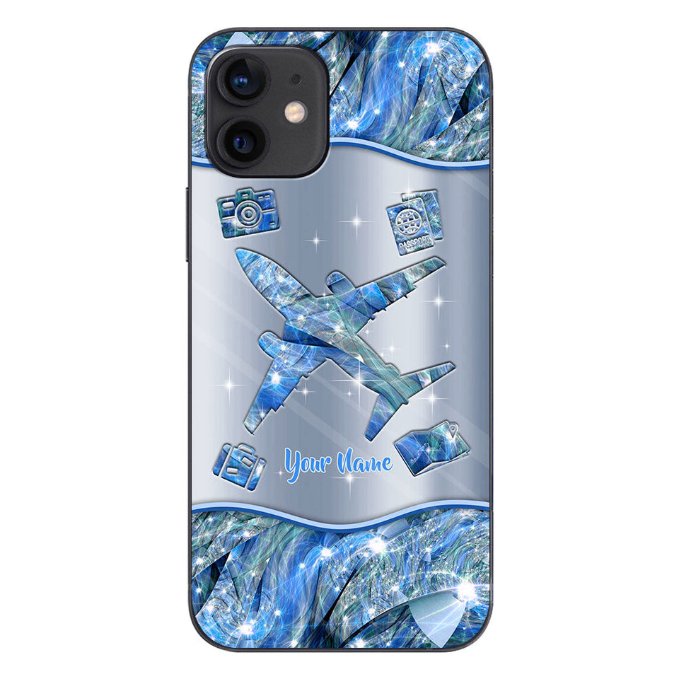Travel The World - Personalized Travelling Phone Case