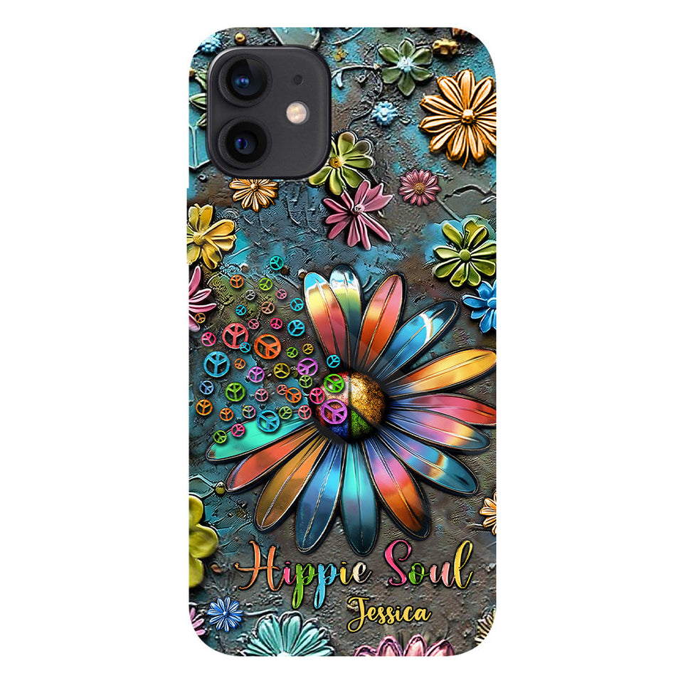 Hippie Soul - Personalized Hippie Full Print Phone Case