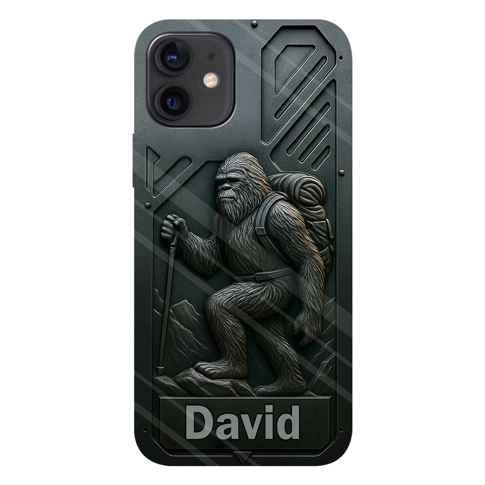 Sasquatch - Personalized Hiking Full Print Phone Case