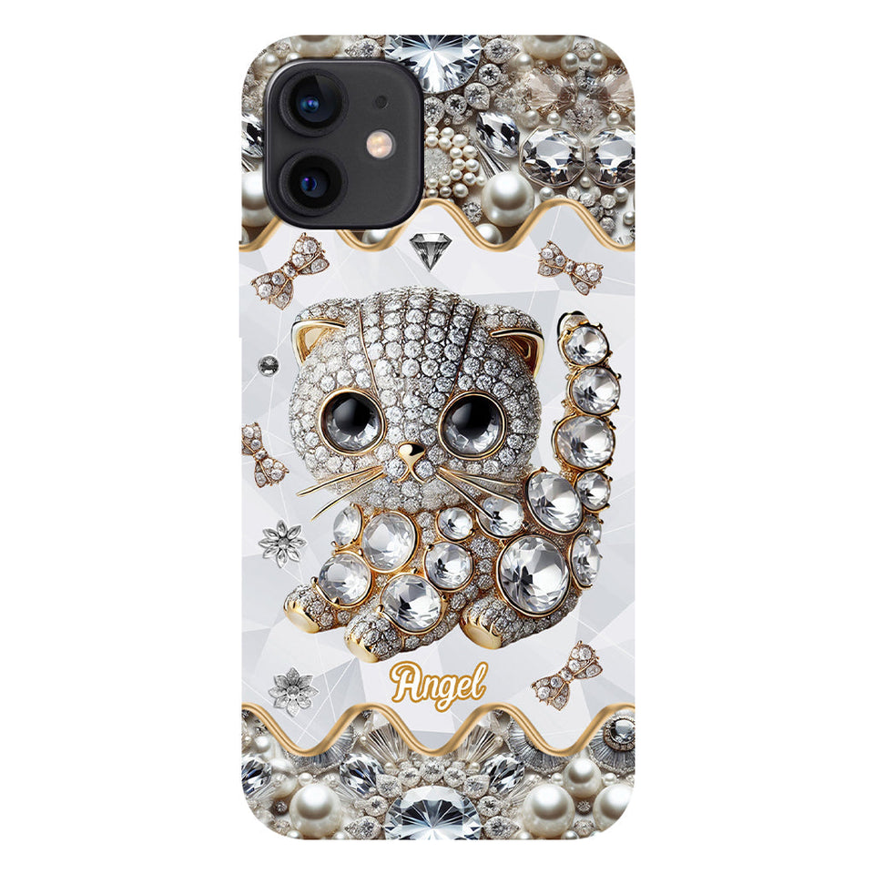 Love Scottish Fold - Personalized Cat Full Print Phone Case