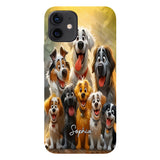 Just A Girl Who Loves Dogs - Personalized Dog Full Print Phone Case