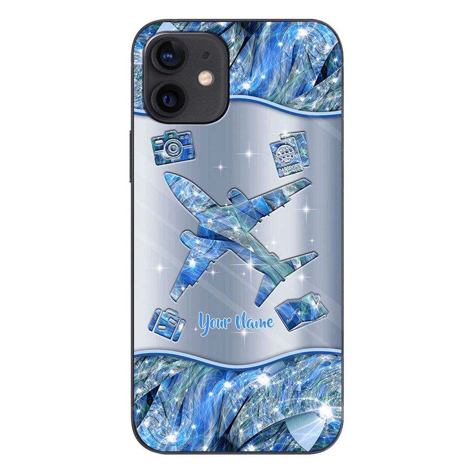 Travel The World - Personalized Travelling Phone Case
