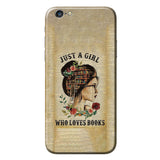 Just A Girl - Book Phone Case