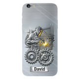 Strong Ones Become Welder - Personalized Welder Full Print Phone Case