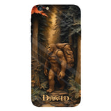 Sasquatch In Forest - Personalized Hiking Full Print Phone Case