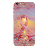 Strong Warriors - Personalized Breast Cancer Awareness Full Print Phone Case