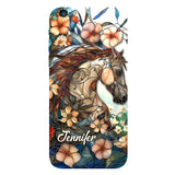 Love Horses - Personalized Horse Full Print Phone Case