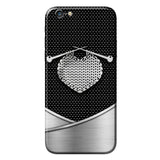 Knit Metal Pattern Print Phone Case 062021