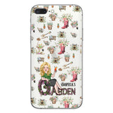 And Into The Garden I go - Personalized Gardening Clear Phone Case
