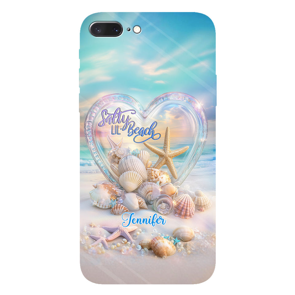 Salty Lil Beach - Personalized Sea Lover Full Print Phone Case