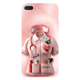 Nurses Are The Heart of Healthcare - Personalized Nurse Full Print Phone Case