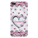 Grandma's Sweethearts Gift For Grandma, Mom,.. - Personalized Grandma Full Print Phone Case