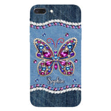 Beautiful Butterly - Personalized Butterfly Full Print Phone Case