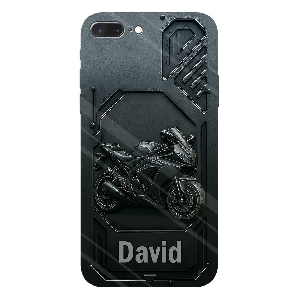 Cool Cruiser / Sportbike - Personalized Biker Full Print Phone Case