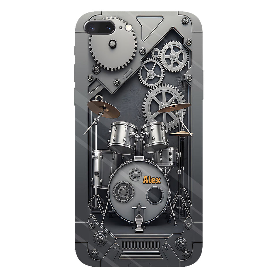 Drummer Life - Personalized Drummer Full Print Phone Case