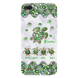 Grandma Of Little Turtles - Personalized Grandma Full Print Phone Case